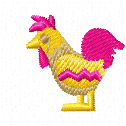 Chickens And Roosters Embroidery Design 3 Chickens And Roosters Embroidery Design 3